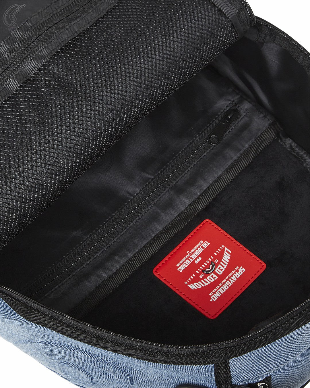 Sprayground STONE WASH 3D SHARK BACKPACK