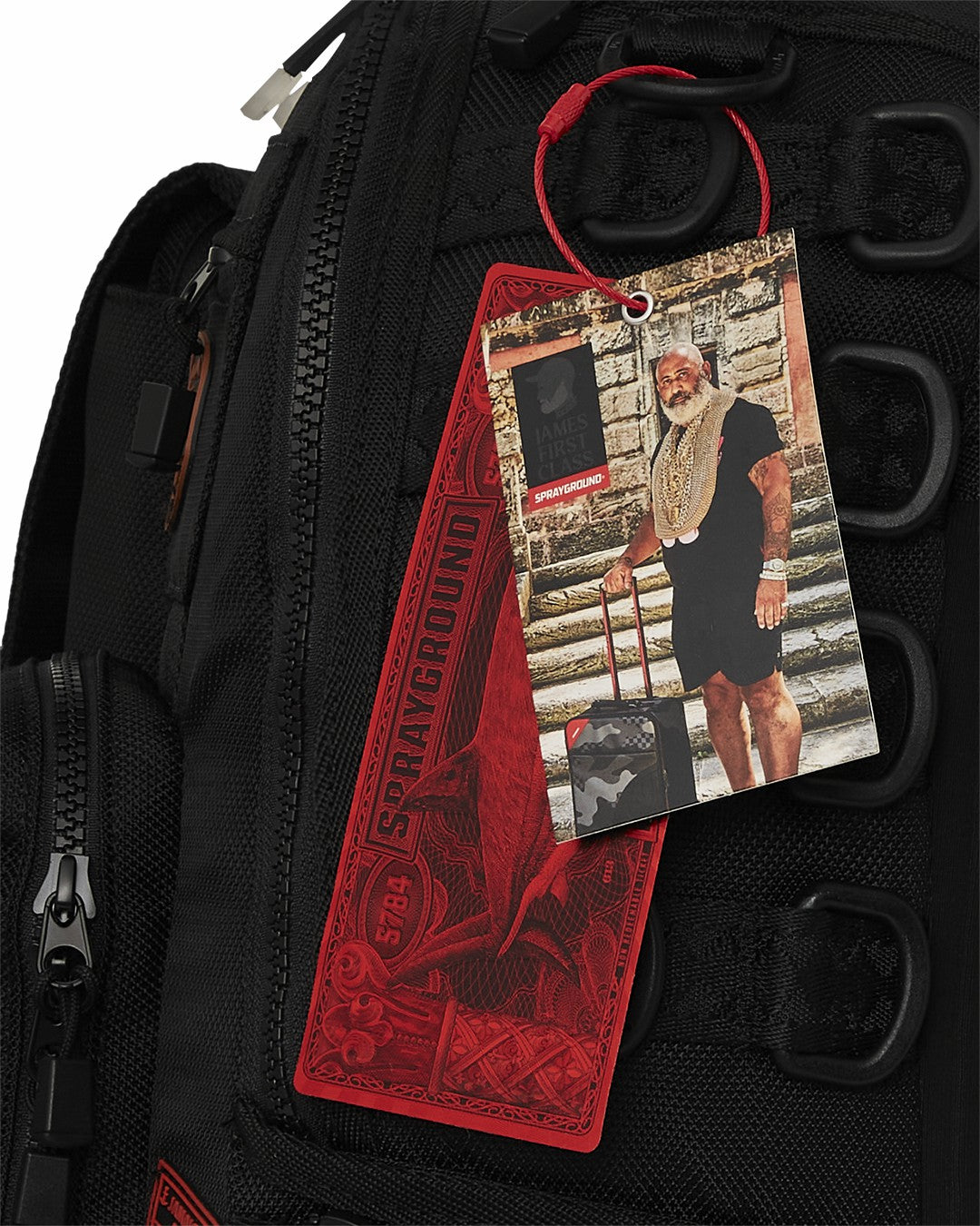 Sprayground JAMES FIRST CLASS I GOT THESE STAMPS BACKPACK