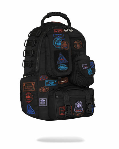 Sprayground JAMES FIRST CLASS I GOT THESE STAMPS BACKPACK