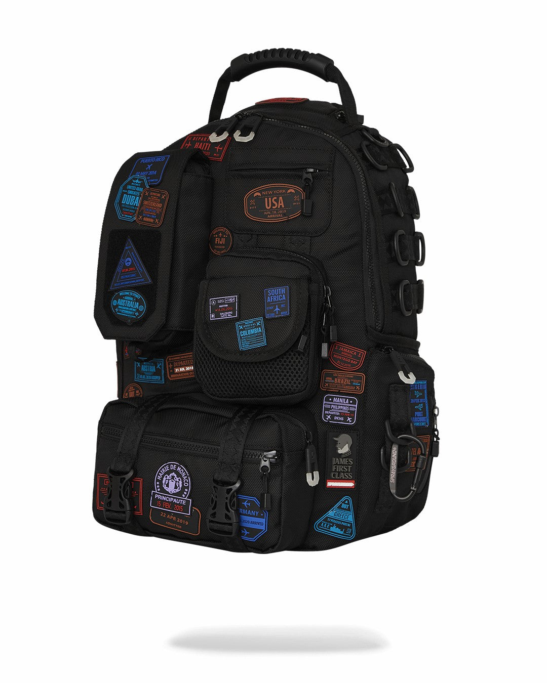 Sprayground JAMES FIRST CLASS I GOT THESE STAMPS BACKPACK