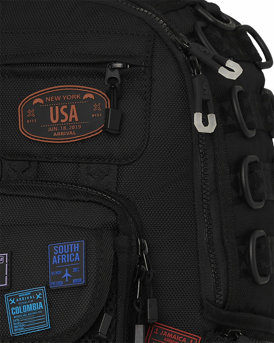 Sprayground JAMES FIRST CLASS I GOT THESE STAMPS BACKPACK