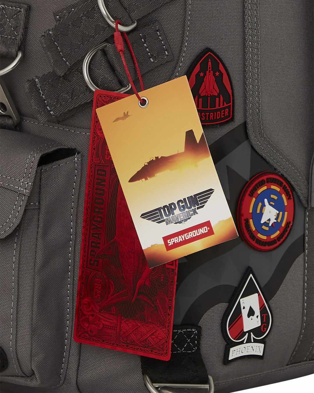 Sprayground TOP GUN FLIGHT CREW OFFICIAL COLLAB PILOT BACKPACK