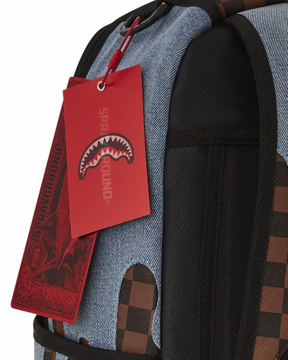 Sprayground FABRIC HOUSE SHARK DRIP BACKPACK