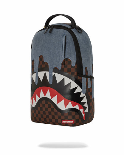 Sprayground FABRIC HOUSE SHARK DRIP BACKPACK