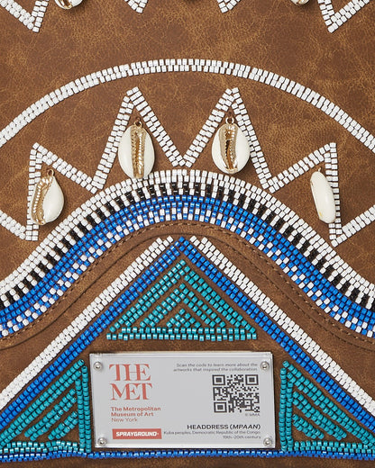 Sprayground THE MET KUBA KINGDOM HEADDRESS BACKPACK