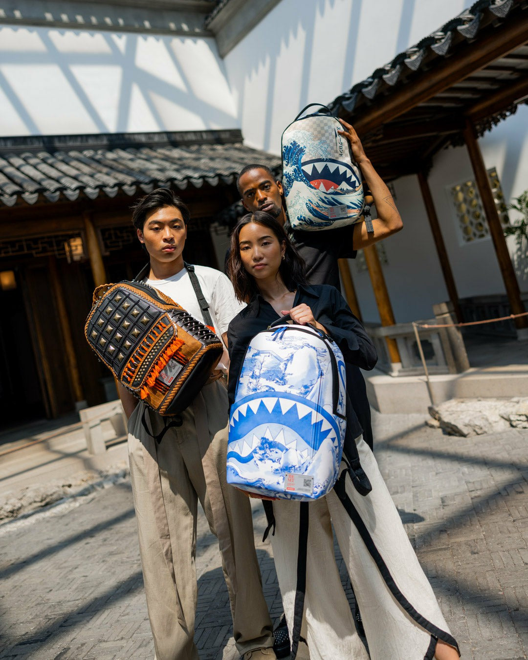 Sprayground THE MET HOKUSAI GREAT WAVE BACKPACK