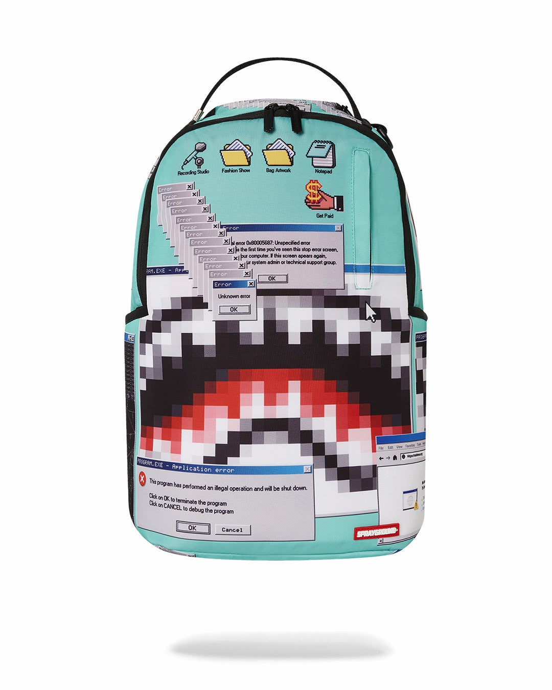 Sprayground CLEANUP YOUR DESKTOP BACKPACK